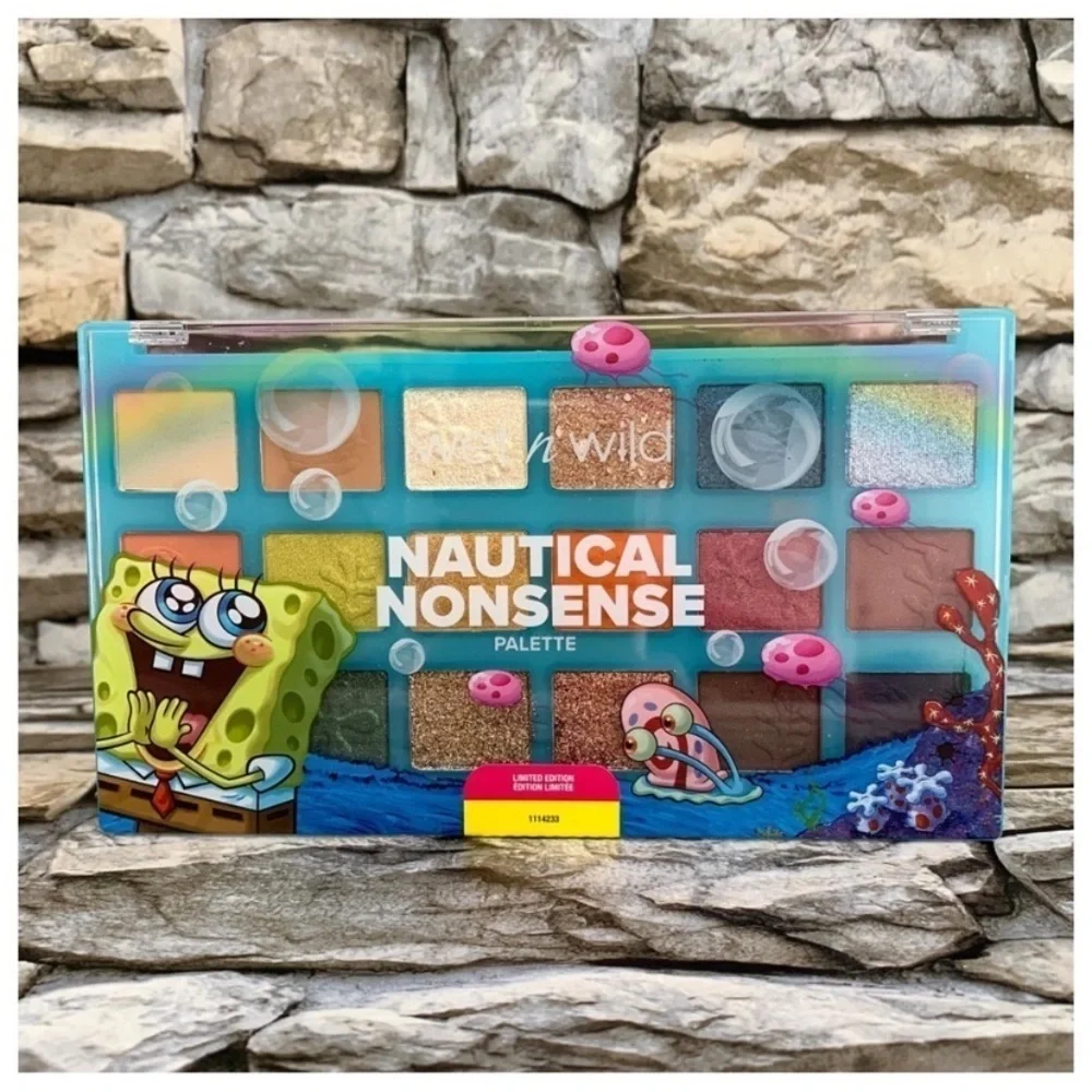New Spongebob x Wet n Wild Nautical Nonsense Palette Eyeshadow Limited Edition